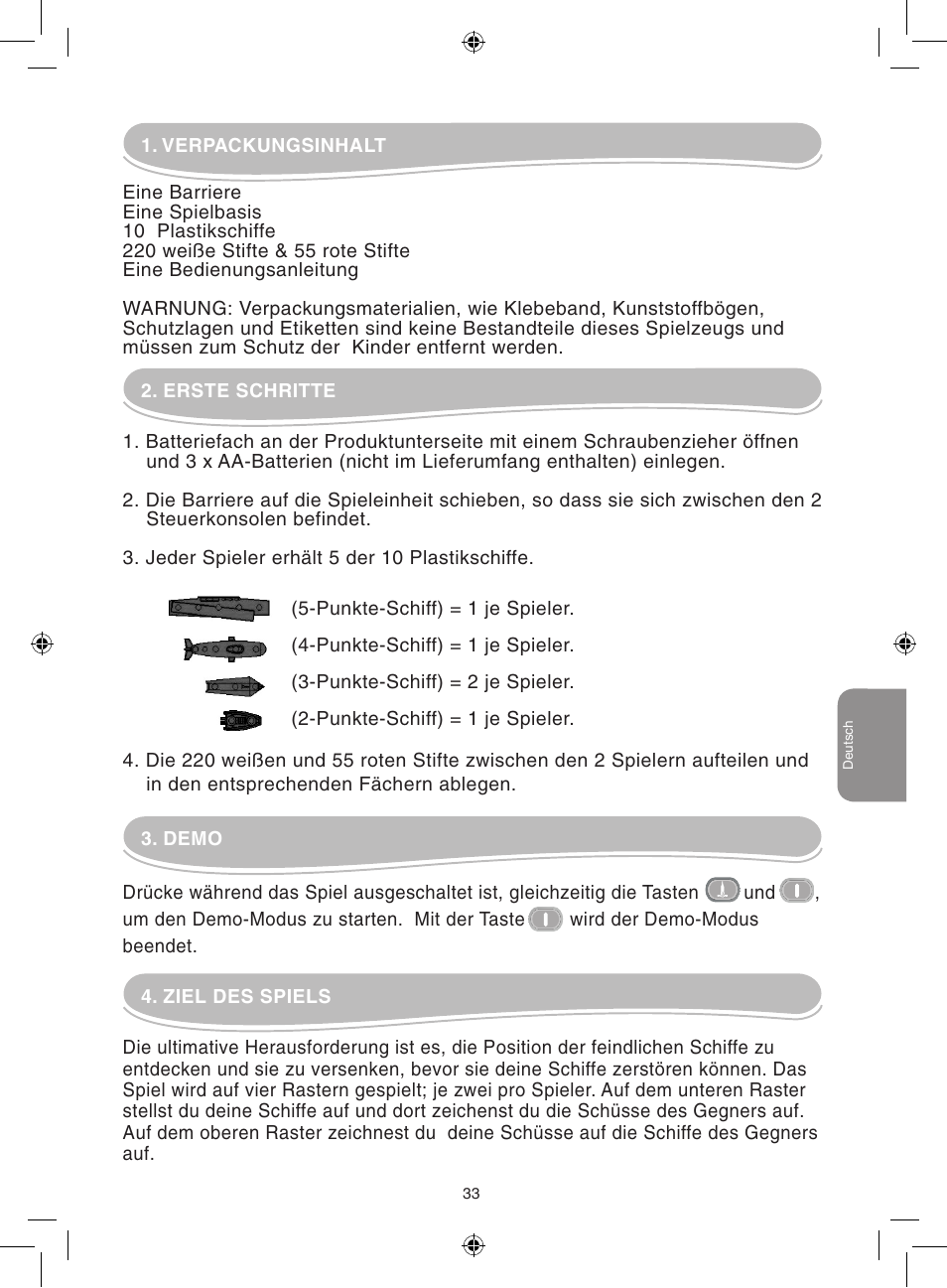 Lexibook GT2000 User Manual | Page 33 / 50