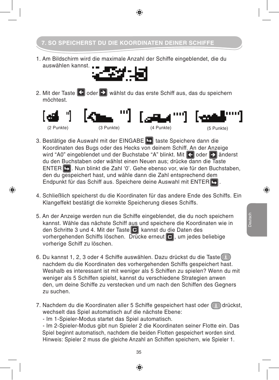 Lexibook GT2000 User Manual | Page 35 / 50