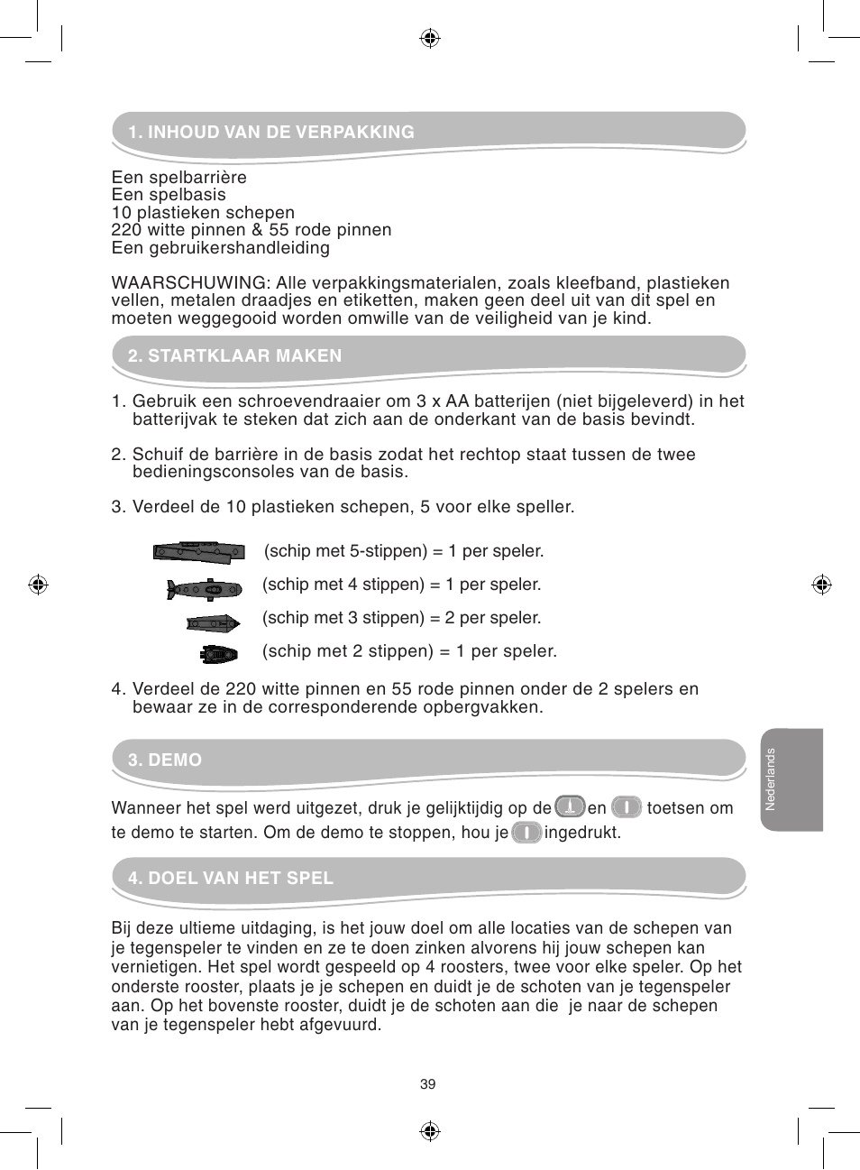 Lexibook GT2000 User Manual | Page 39 / 50