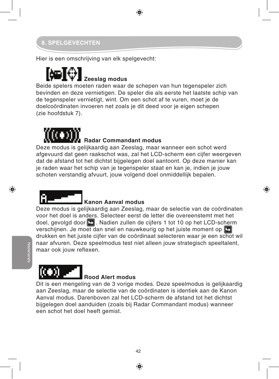 Lexibook GT2000 User Manual | Page 42 / 50