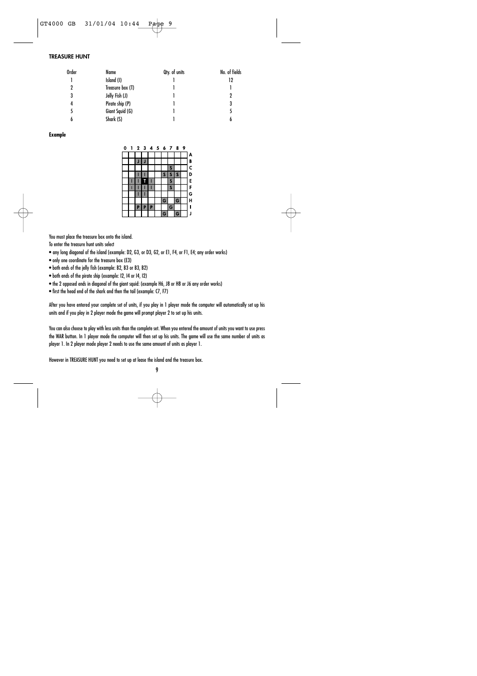 Lexibook GT4000 User Manual | Page 10 / 14
