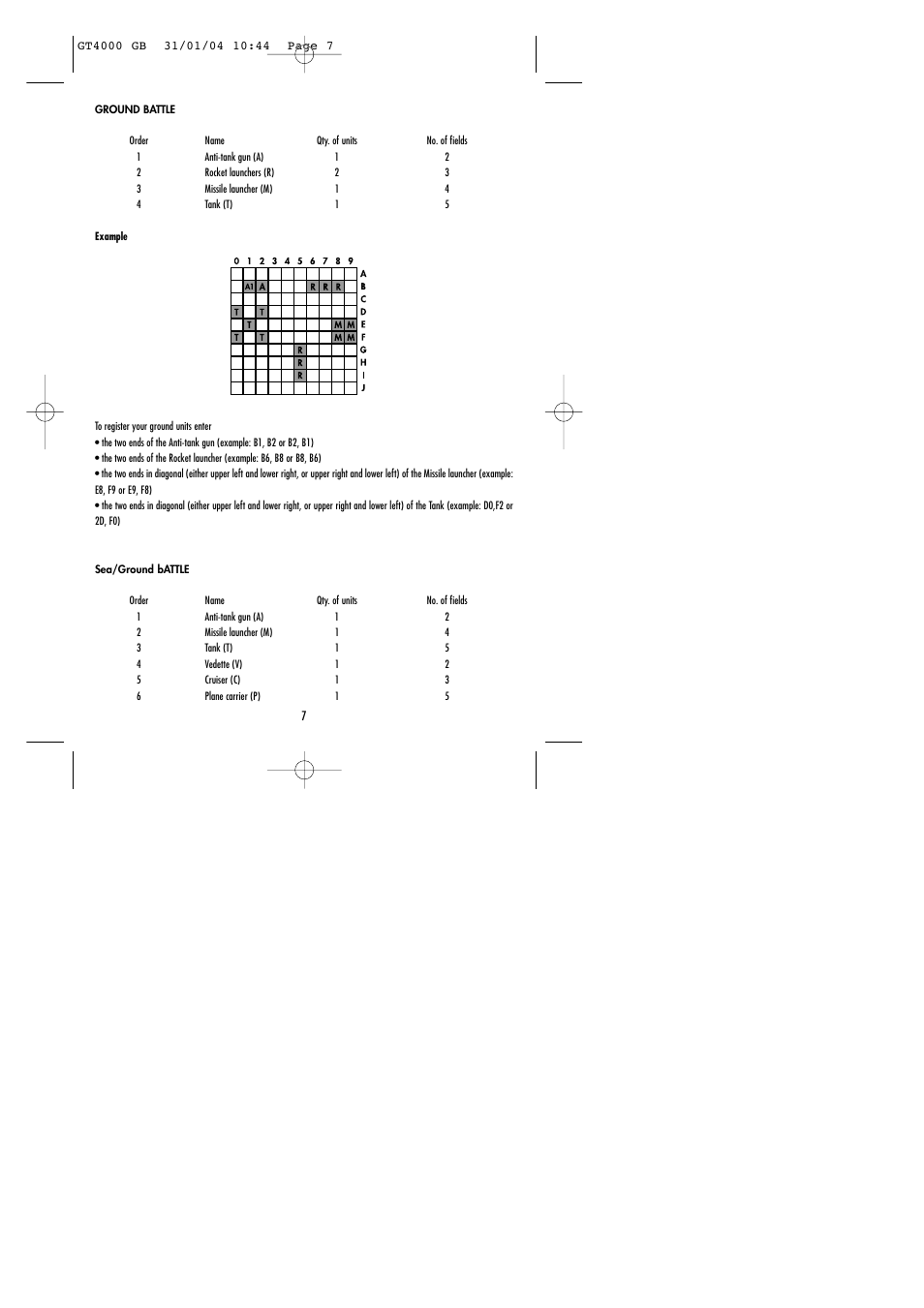 Lexibook GT4000 User Manual | Page 8 / 14