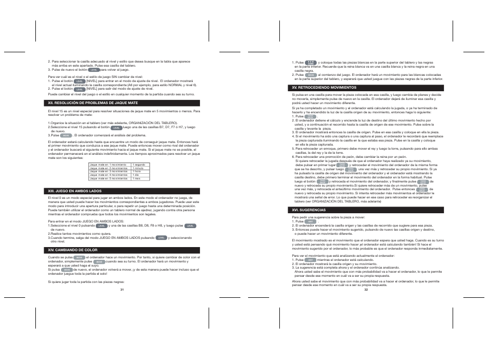Lexibook CG1330 User Manual | Page 16 / 45