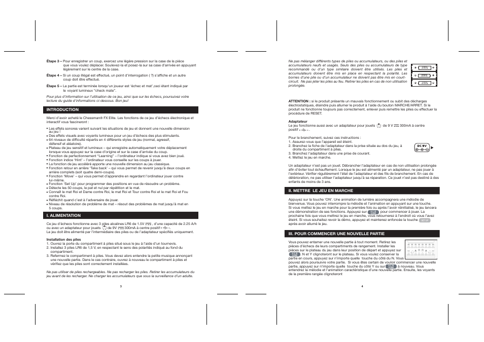 Lexibook CG1330 User Manual | Page 2 / 45