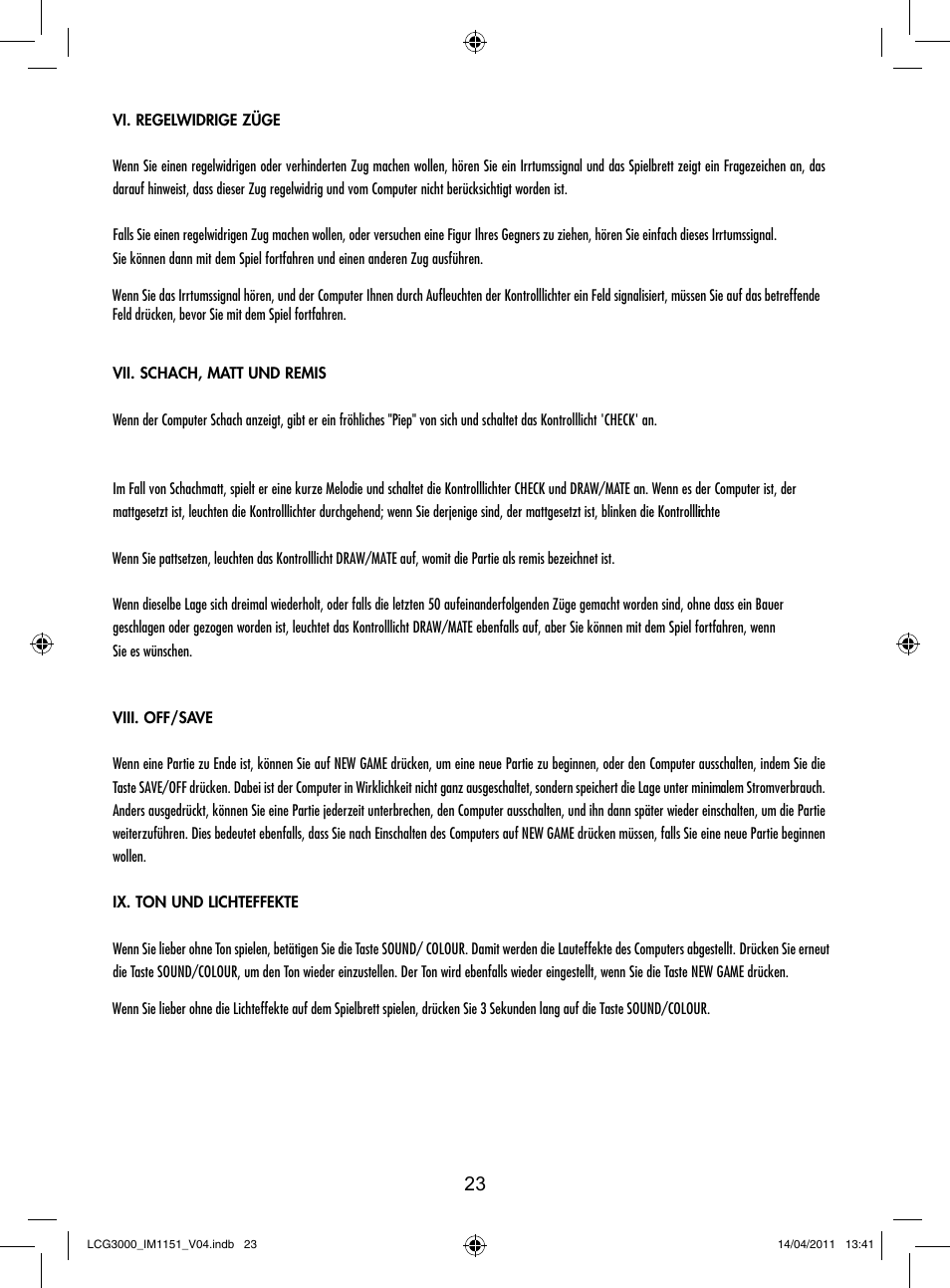 Lexibook LCG3000 User Manual | Page 24 / 77