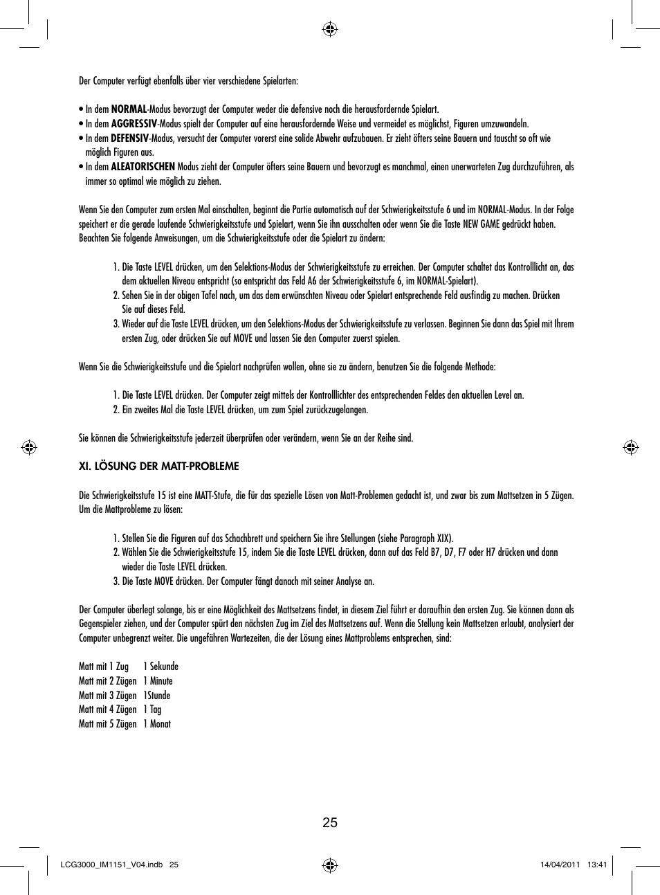 Lexibook LCG3000 User Manual | Page 26 / 77