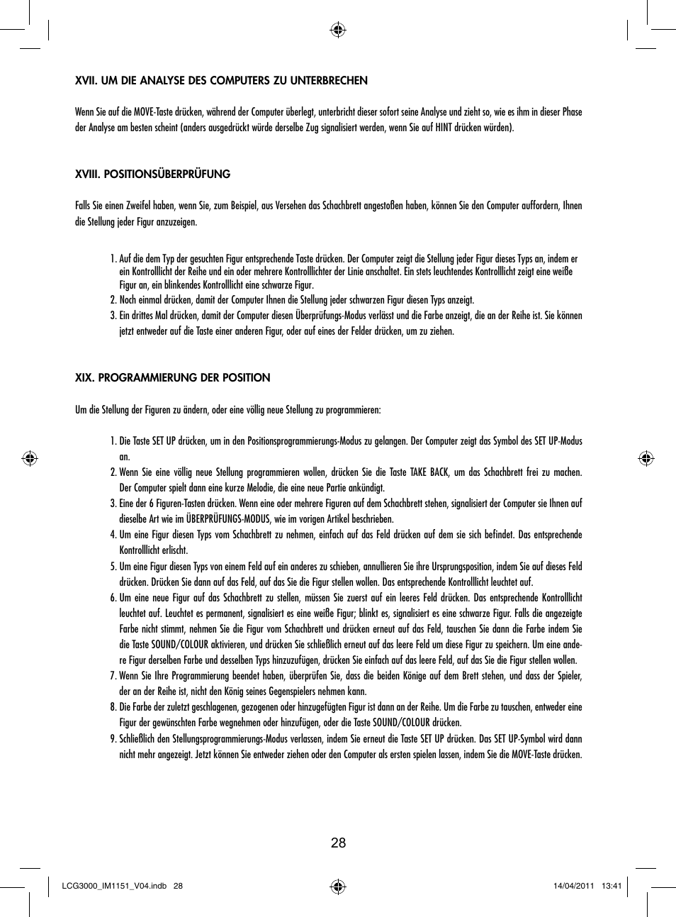 Lexibook LCG3000 User Manual | Page 29 / 77