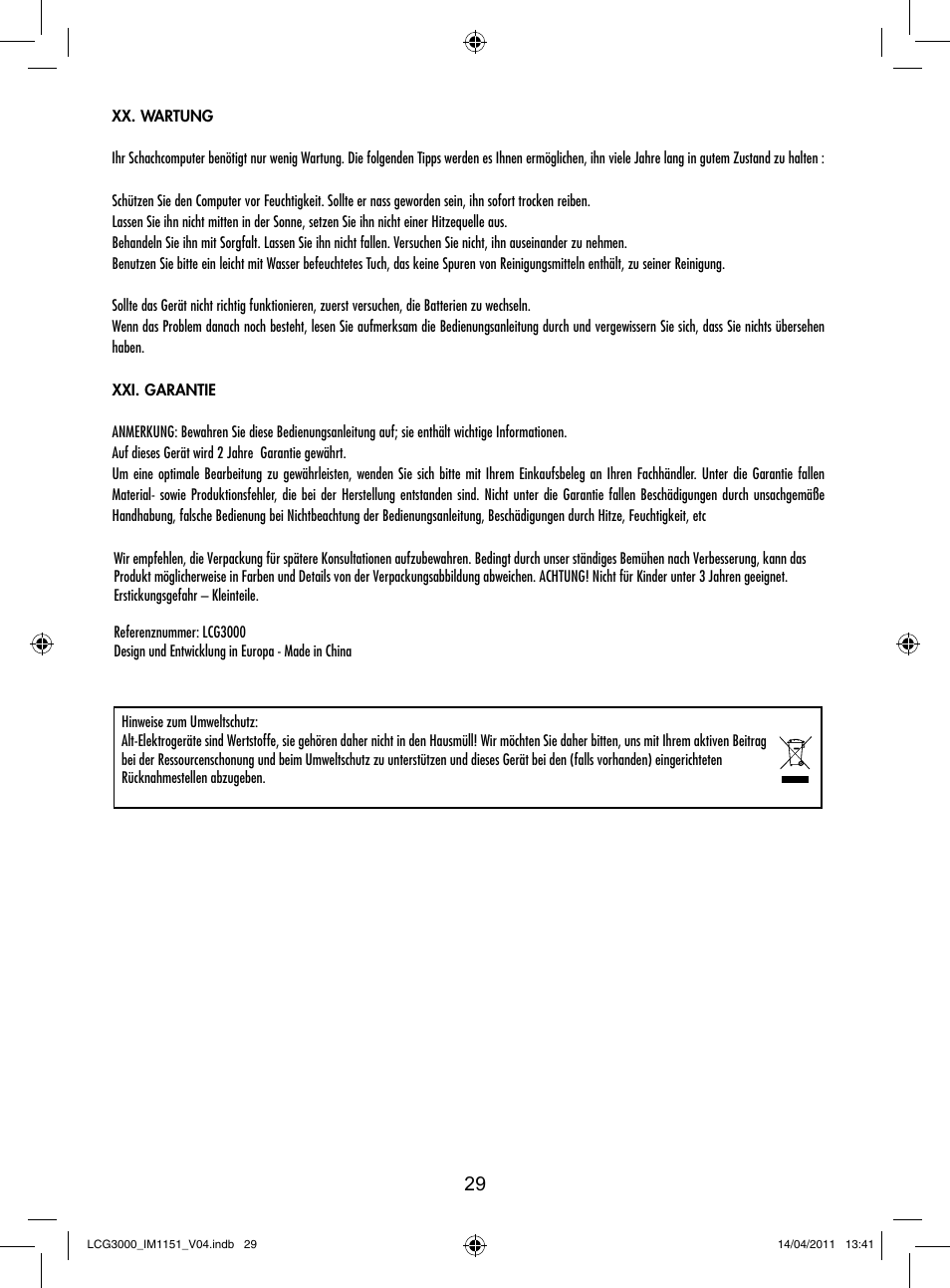 Lexibook LCG3000 User Manual | Page 30 / 77