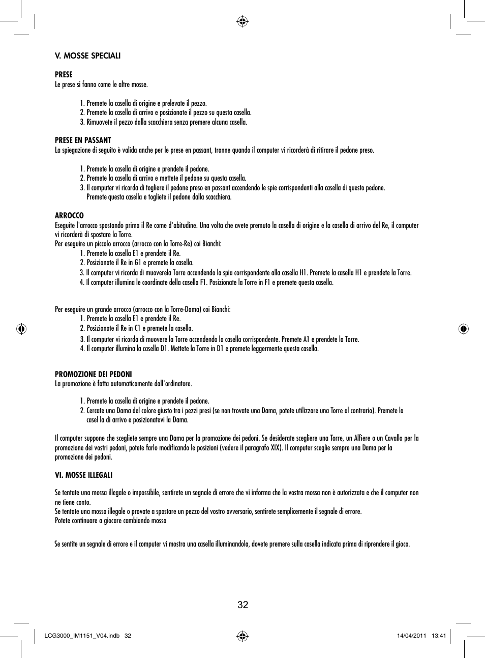 Lexibook LCG3000 User Manual | Page 33 / 77