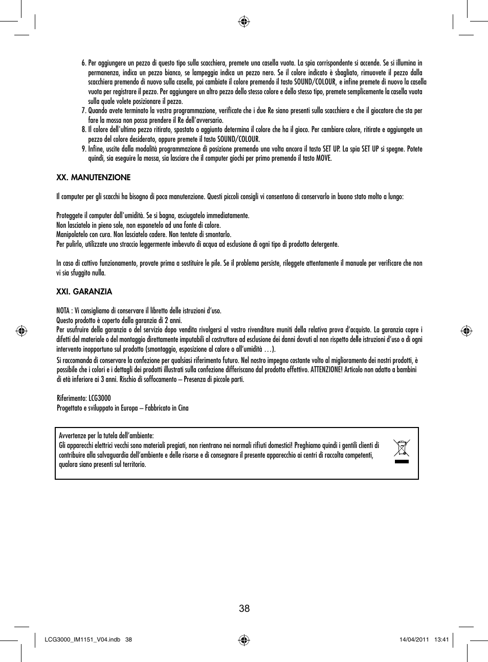 Lexibook LCG3000 User Manual | Page 39 / 77