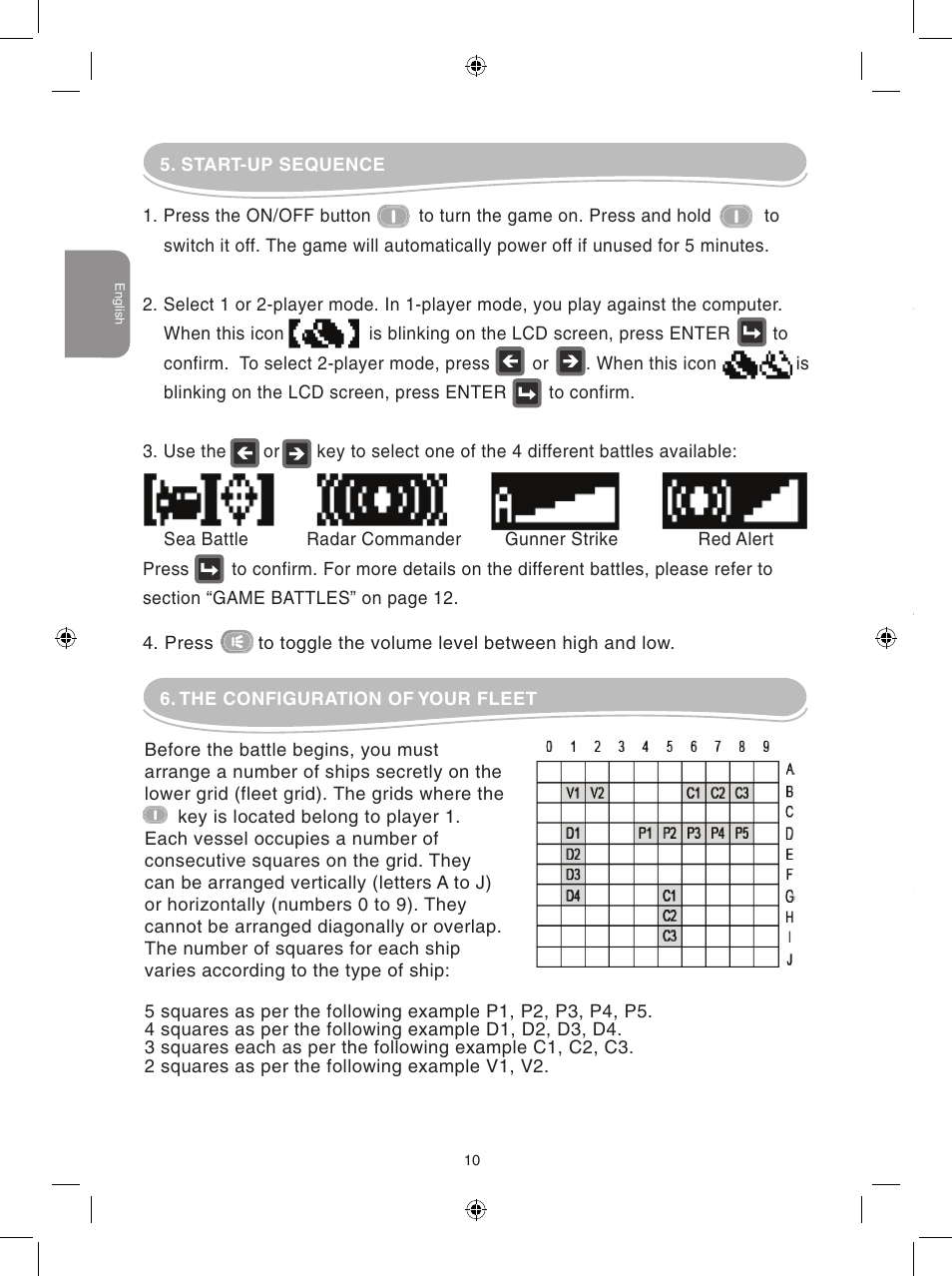 Lexibook GT2000PI User Manual | Page 10 / 51