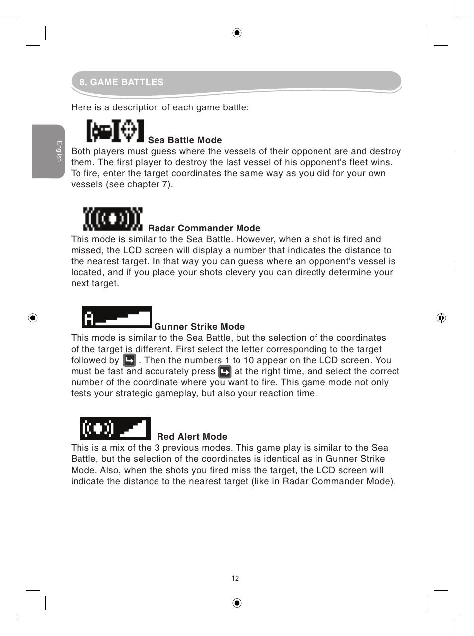 Lexibook GT2000PI User Manual | Page 12 / 51