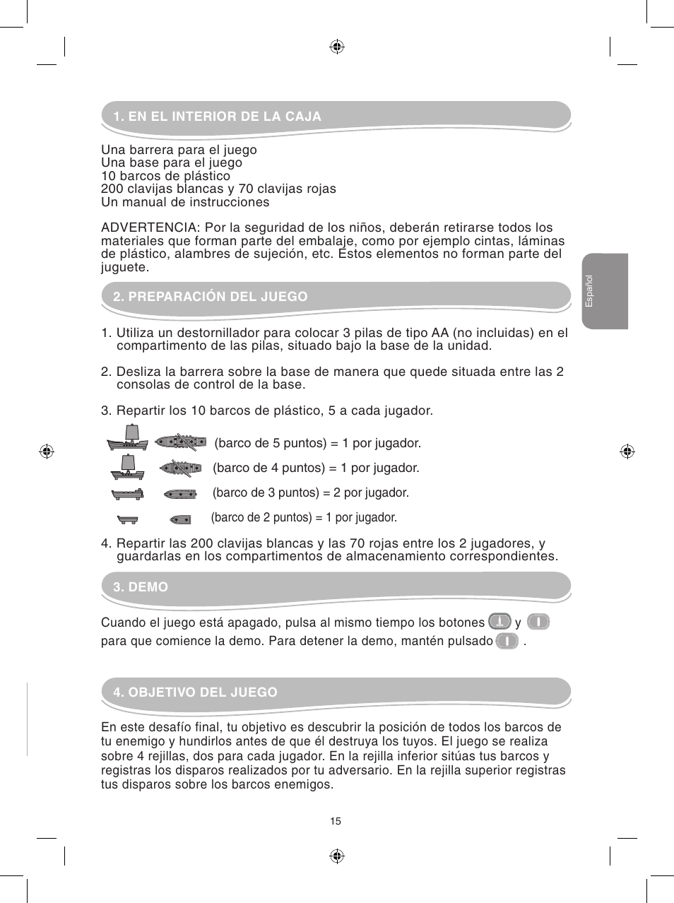 Lexibook GT2000PI User Manual | Page 15 / 51