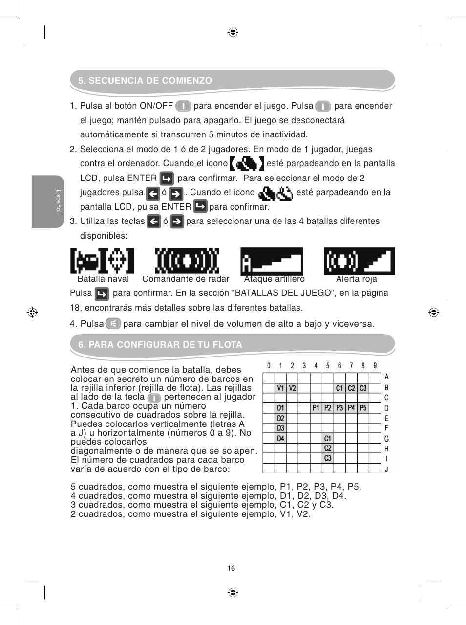 Lexibook GT2000PI User Manual | Page 16 / 51