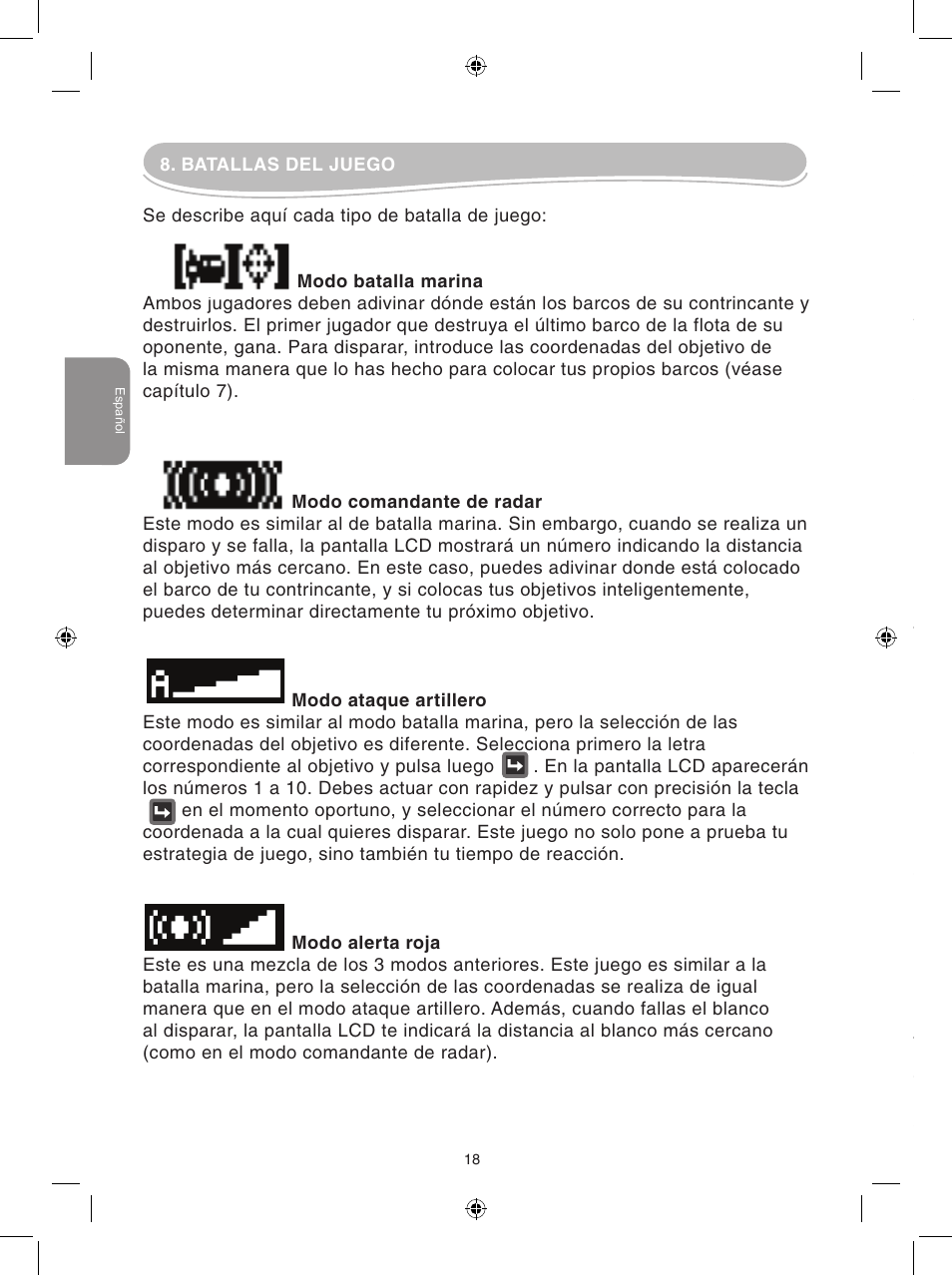 Lexibook GT2000PI User Manual | Page 18 / 51