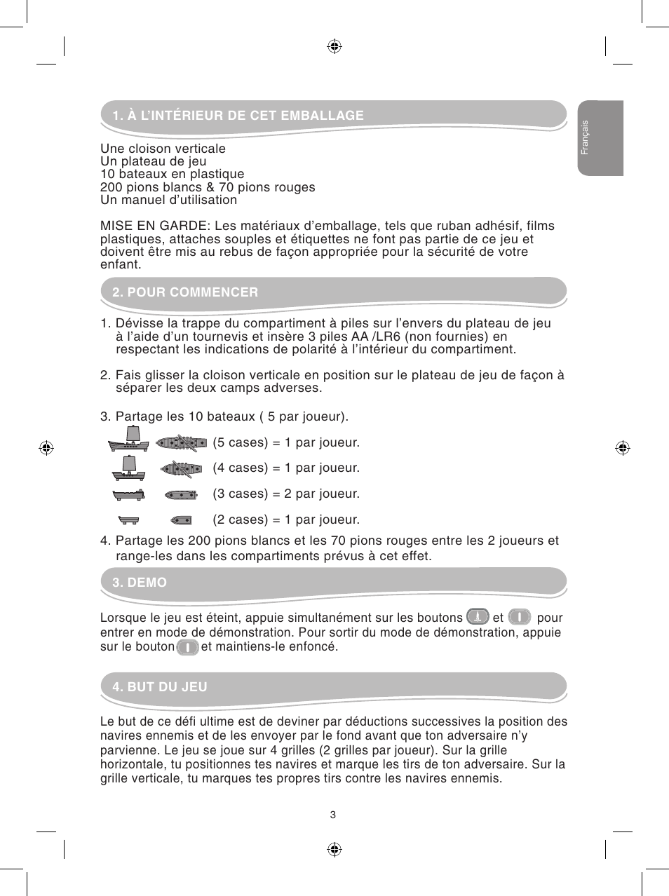 Lexibook GT2000PI User Manual | Page 3 / 51