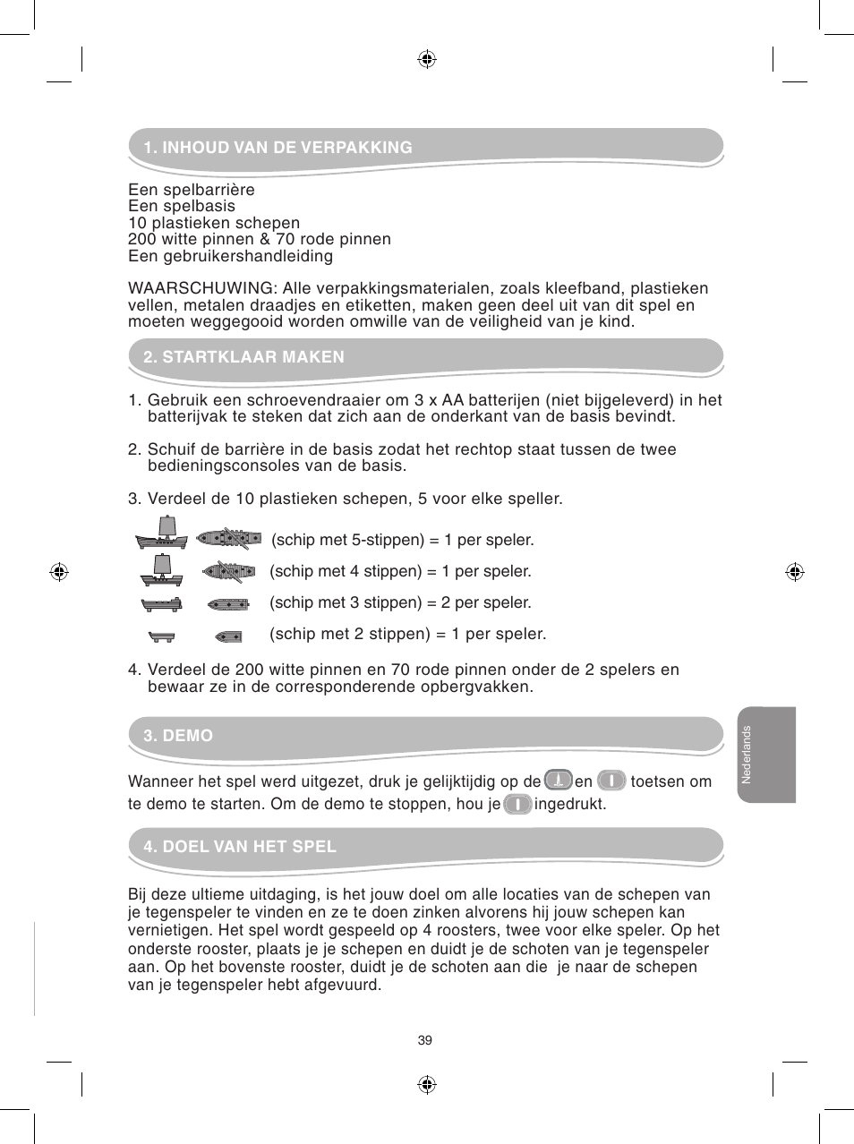 Lexibook GT2000PI User Manual | Page 39 / 51