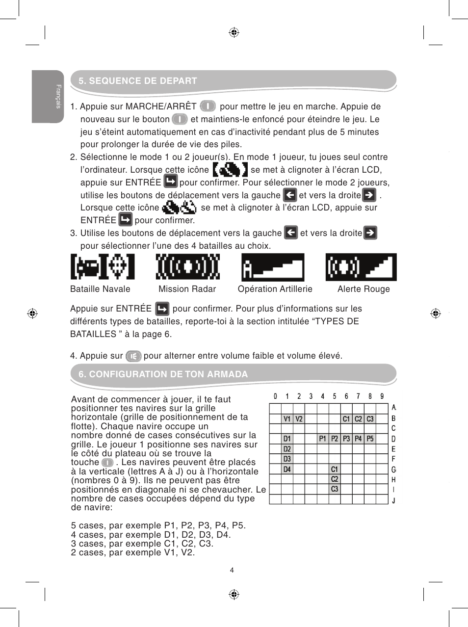 Lexibook GT2000PI User Manual | Page 4 / 51