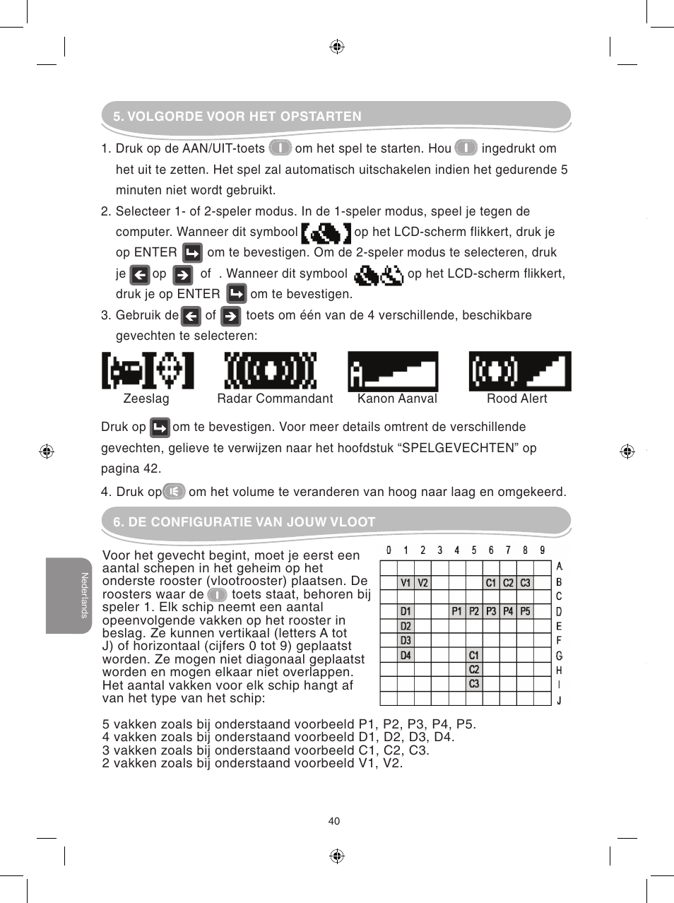 Lexibook GT2000PI User Manual | Page 40 / 51