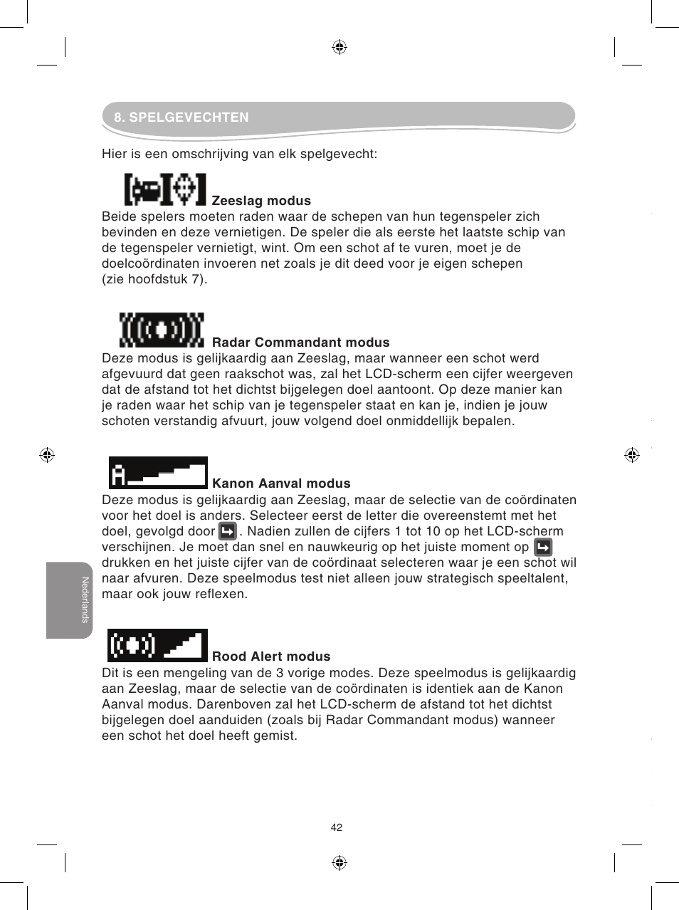 Lexibook GT2000PI User Manual | Page 42 / 51