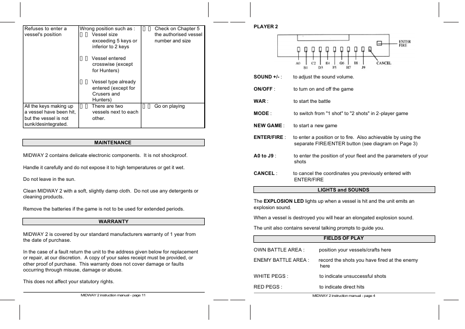 Lexibook GTG3000 User Manual | Page 3 / 8