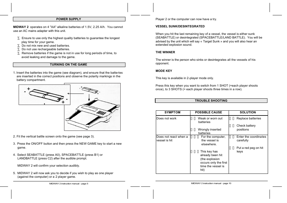 Lexibook GTG3000 User Manual | Page 4 / 8