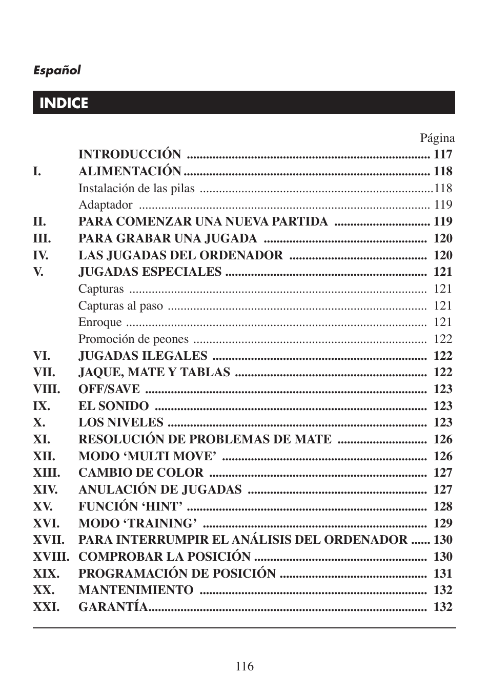Lexibook CG1400 User Manual | Page 117 / 134