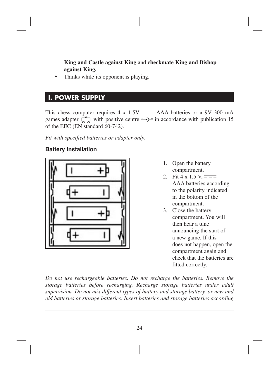 Lexibook CG1400 User Manual | Page 25 / 134