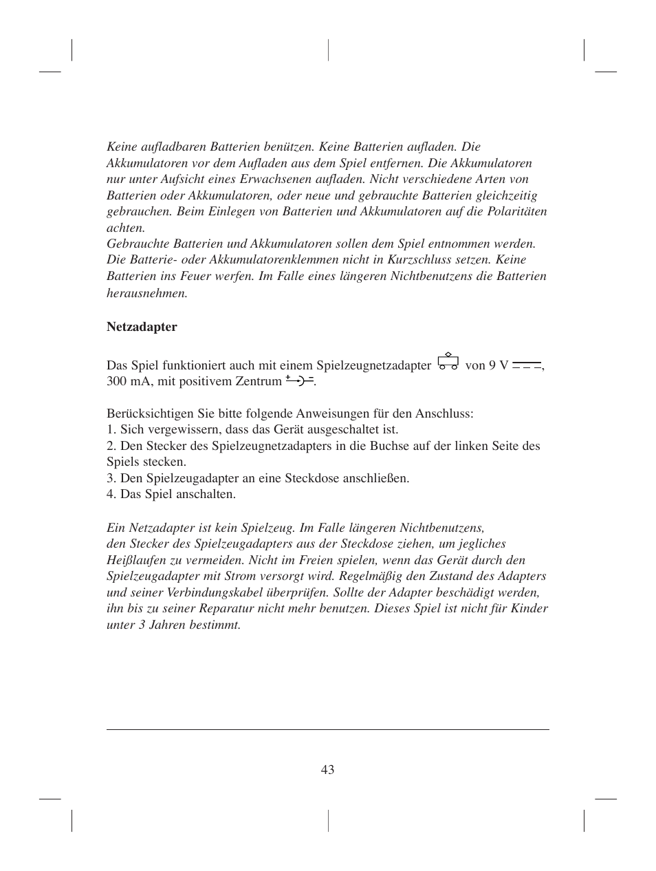 Lexibook CG1400 User Manual | Page 44 / 134