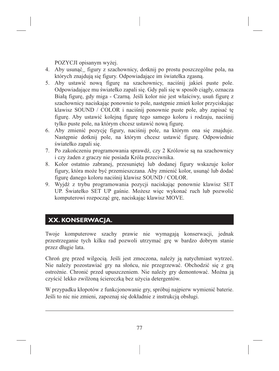 Lexibook CG1400 User Manual | Page 78 / 134