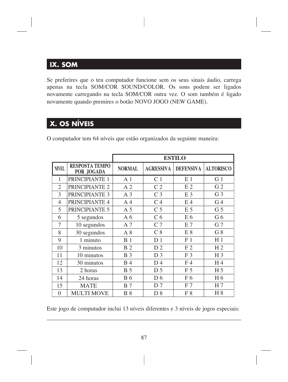 Lexibook CG1400 User Manual | Page 88 / 134