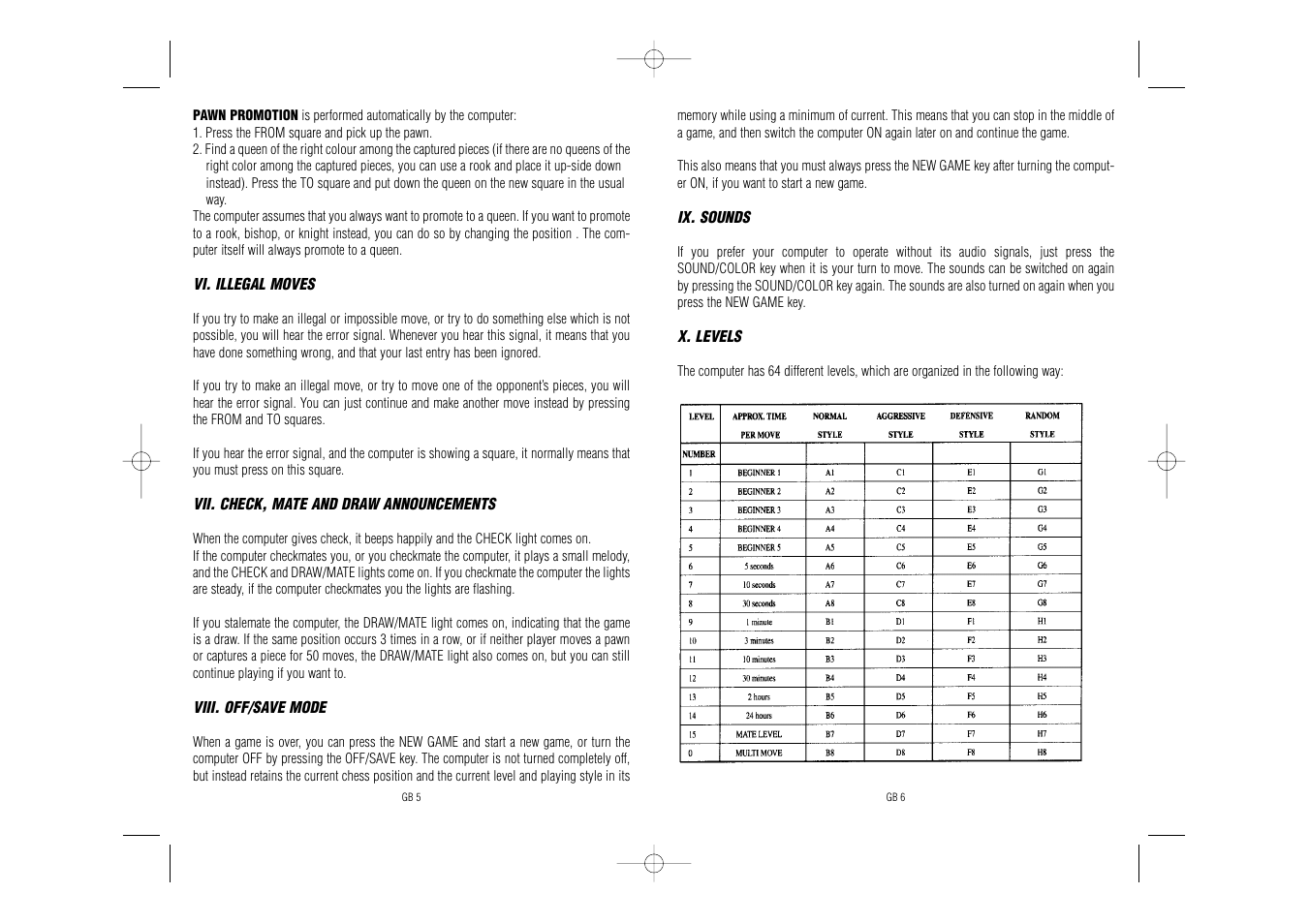 Lexibook LCG500 User Manual | Page 11 / 46