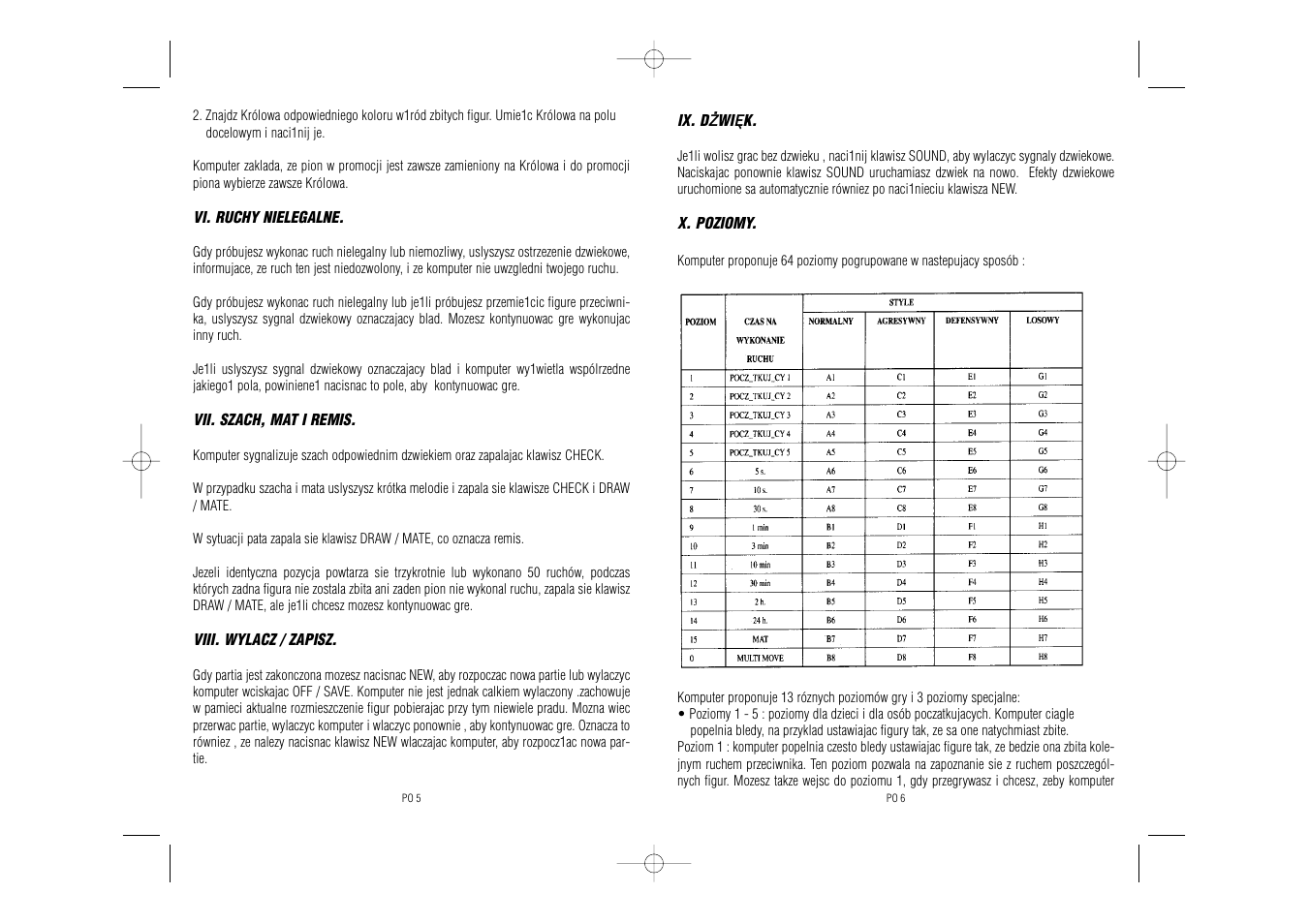 Lexibook LCG500 User Manual | Page 43 / 46