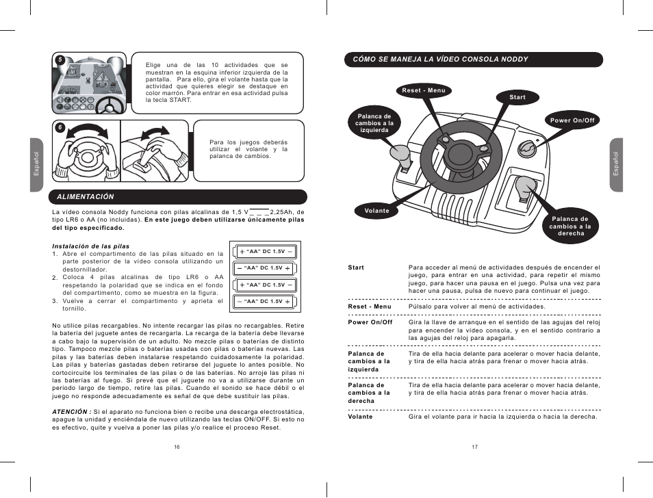 Es16_es17.pdf | Lexibook IG500 User Manual | Page 9 / 29
