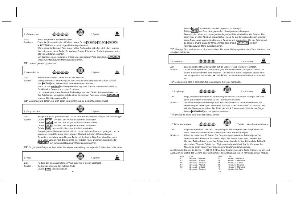 Lexibook JG200 User Manual | Page 13 / 36