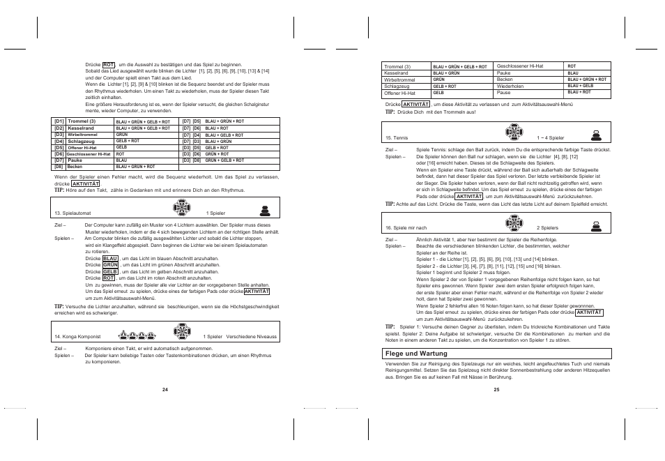 Lexibook JG200 User Manual | Page 14 / 36