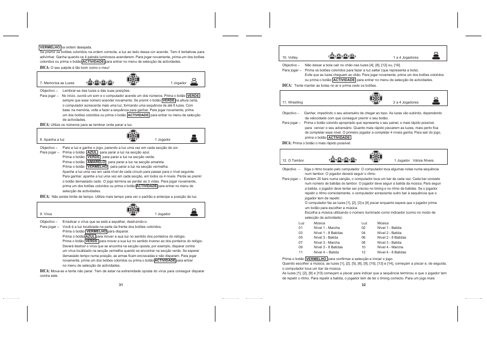 Lexibook JG200 User Manual | Page 18 / 36