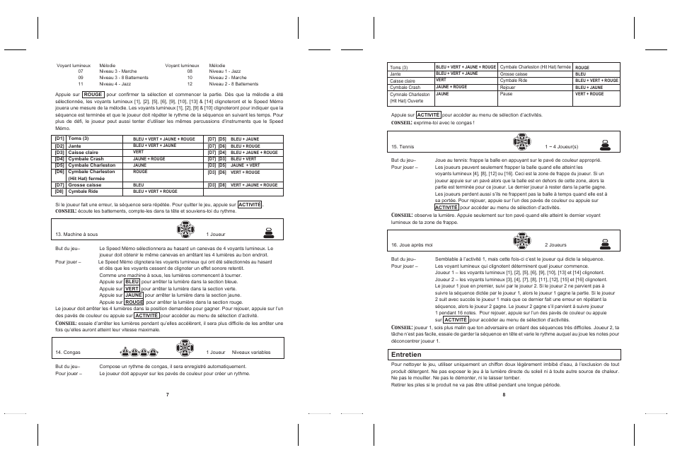 Lexibook JG200 User Manual | Page 5 / 36