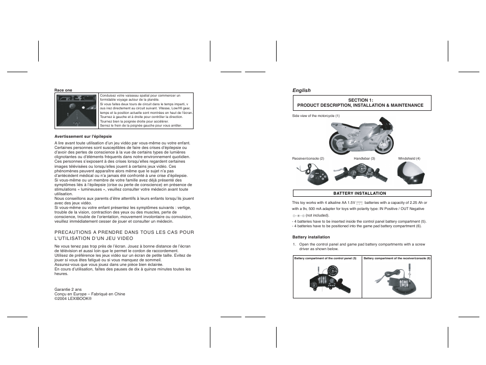 Lexibook JG5000i1 User Manual | Page 5 / 13