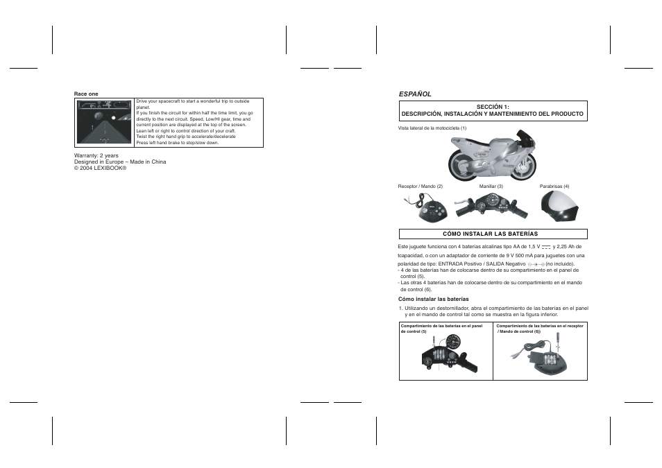 Lexibook JG5000i1 User Manual | Page 9 / 13