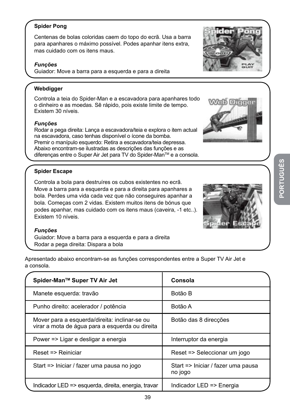 Lexibook JG6000SP User Manual | Page 39 / 86