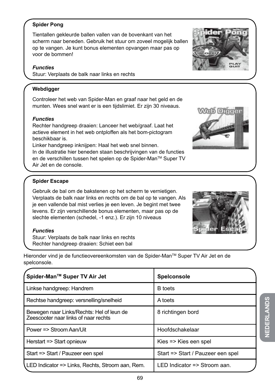 Lexibook JG6000SP User Manual | Page 69 / 86