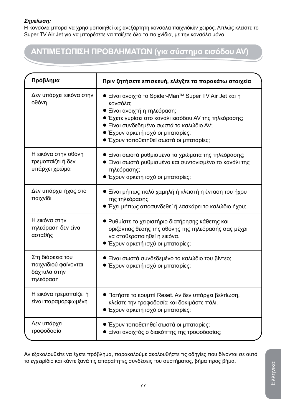 Lexibook JG6000SP User Manual | Page 77 / 86