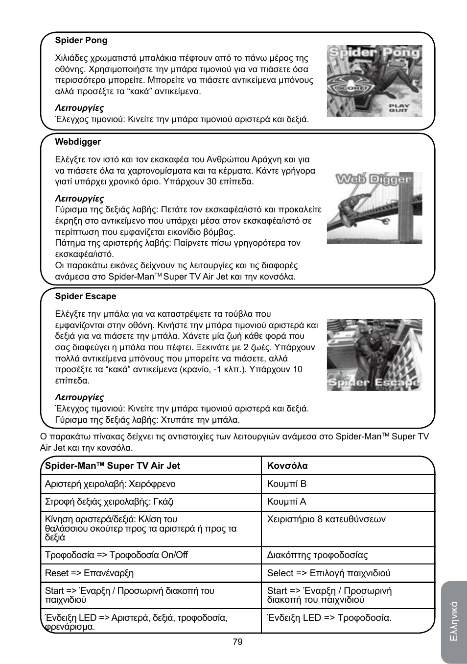 Lexibook JG6000SP User Manual | Page 79 / 86