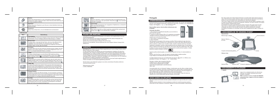 Português | Lexibook IG200 User Manual | Page 5 / 12