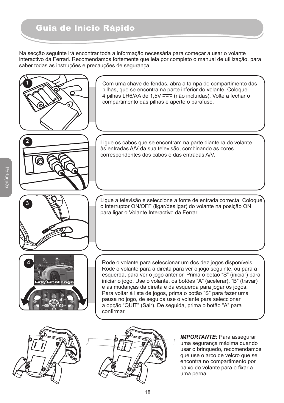 Guia de início rápido | Lexibook IG750FE User Manual | Page 18 / 44