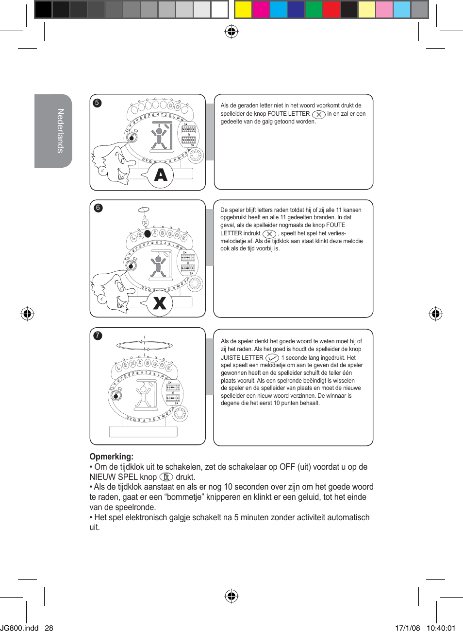 Lexibook JG800 User Manual | Page 28 / 36