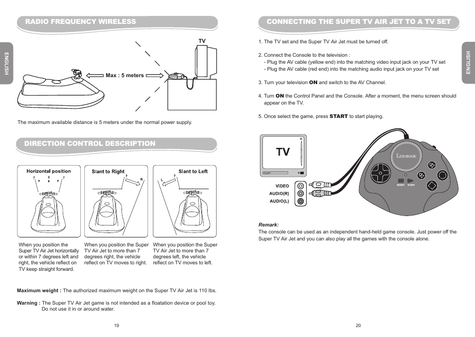 Lexibook JG6000 User Manual | Page 11 / 52