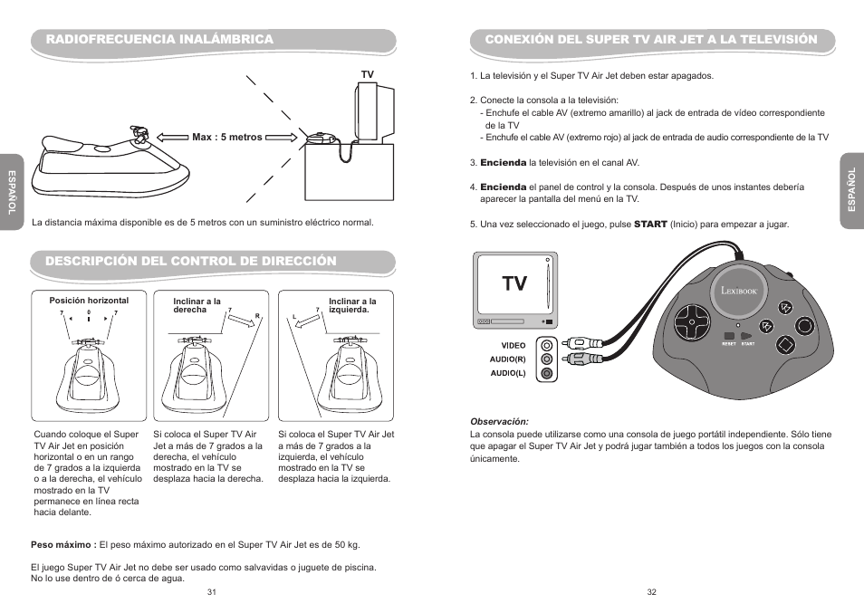 Lexibook JG6000 User Manual | Page 17 / 52