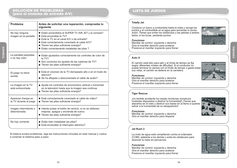 Lexibook JG6000 User Manual | Page 18 / 52